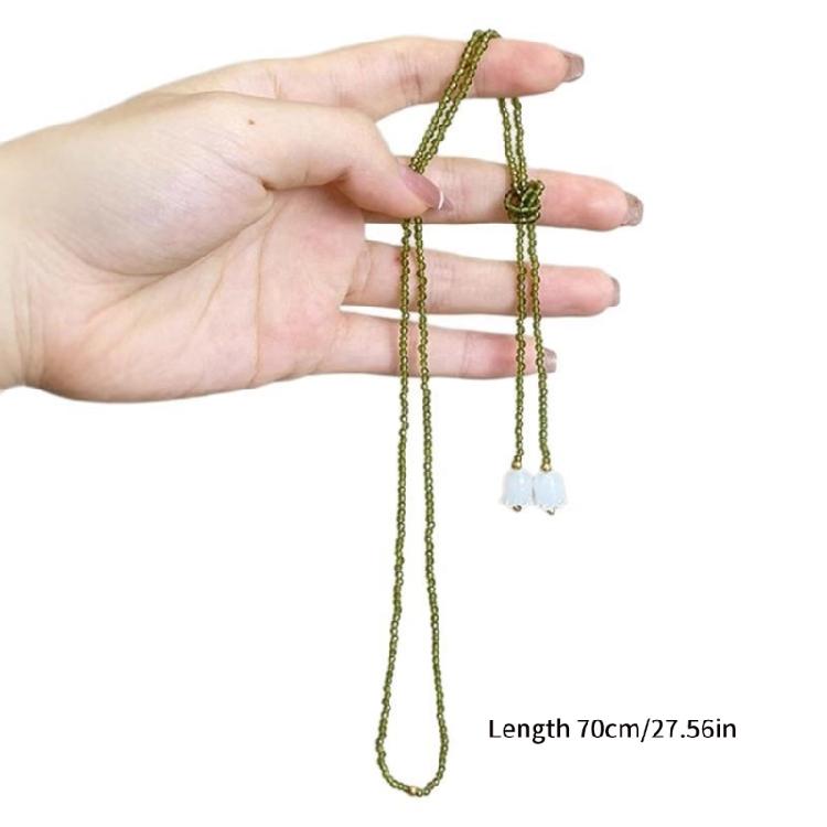 Trendy Beads Necklace Sophisticated Chain Necklace Clavicle Chain Perfect for Women Who Appreciate Timelesses Elegances