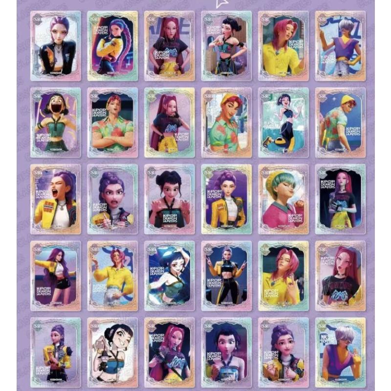 New  KPOP Witch Hunt anime card box set with 36 packs of collectible cards suitable for birthday gifts