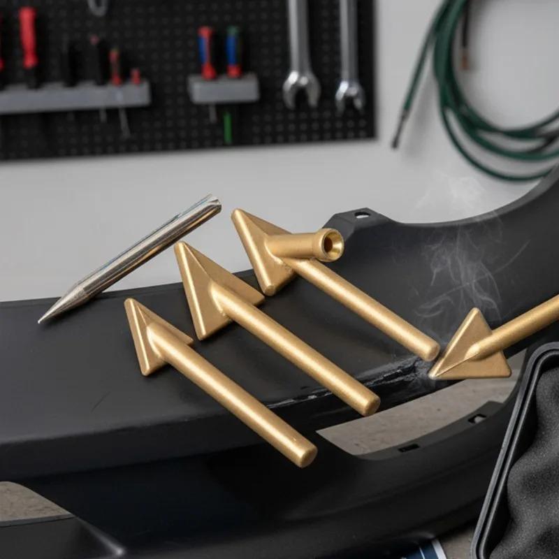 New Welder Soldering Tips Replacement Tips for 80 Watt Iron Plastic Welding Auto Bumper Welder Equipment Repair Accessories