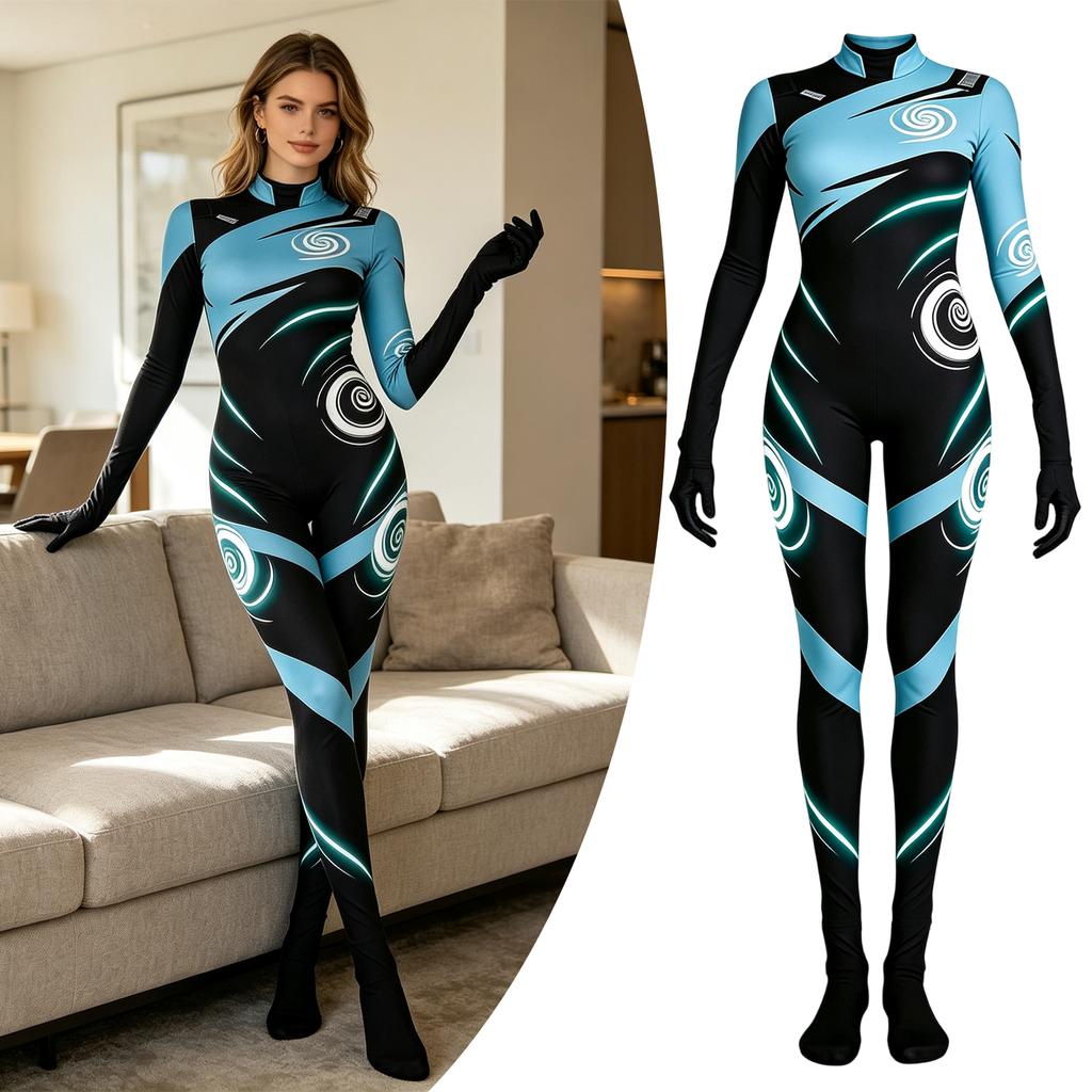 Character Cosplay Costume Set for Halloween Role Play and Stage Performance