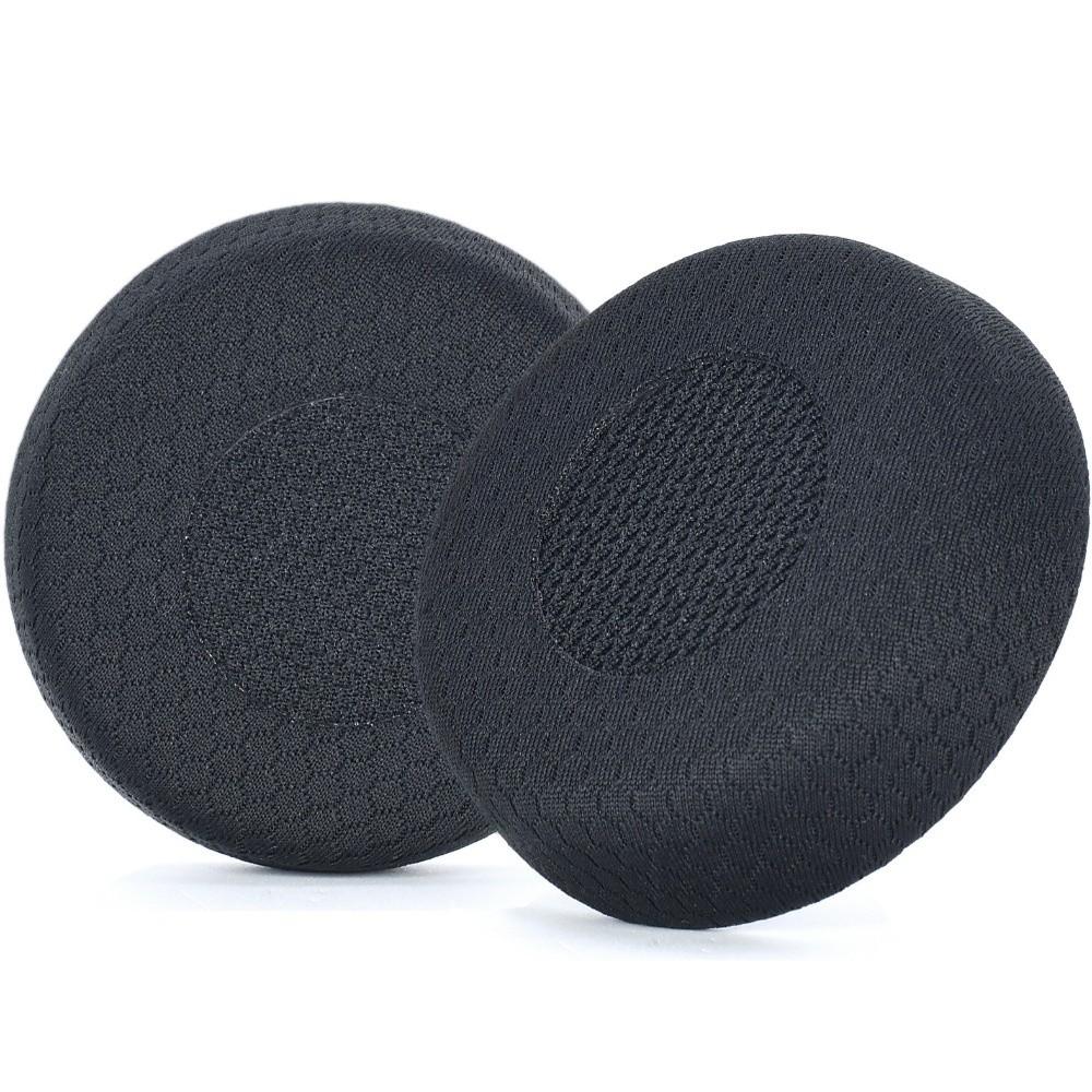 1 Pair Football Mesh Earphone Cushions for Jabra Evolve 75 75+ / 75 UC / 75MS Noise Cancelling