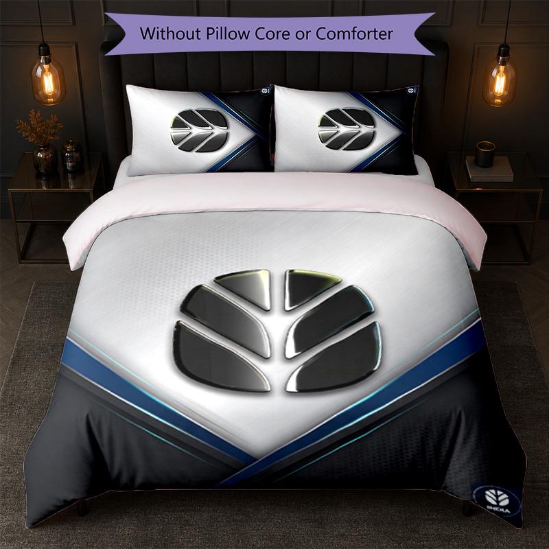 New Holland Print 3Pcs Bedding Set Duvet Cover With Two Pillowcases Soft Bed Linen For Household Bedroom