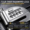 Alloy Steel Disc Brake Lock One-Press Open Anti-Theft Lock New Bike Lock  Thickened Body