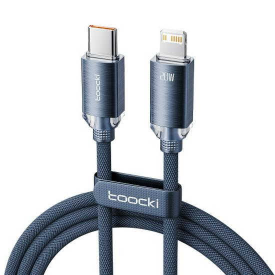 Tuqi PD100W Fast Charging Aluminum Alloy Dual Type-C Braided Data Cable for Huawei, Apple, and other 15 Mobile Phones.