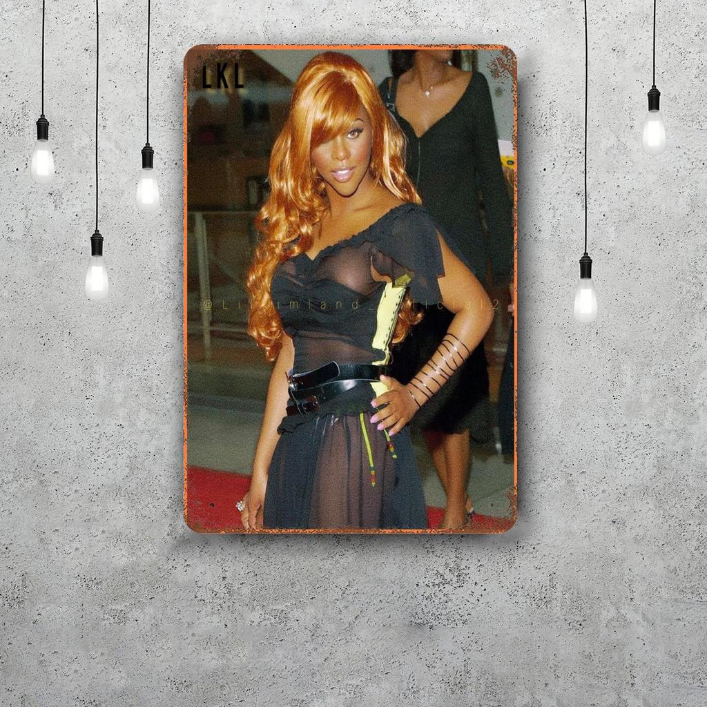 Lil Kim Decor Vintage Metal Signs Tin Signs Captain Poster Decor for Bar Pub Club Man Cave Wall Decoration