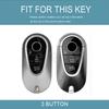 Tpu Leather Car Key Case Cover Shell Fob For Mercedes Benz  C /S Class W223 W206 S350L S400L S450L S500L Accessories