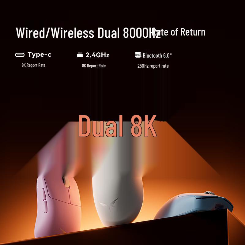 VGN Feilong Y2 Wireless Tri-Mode Lightweight Ergonomic Gaming Mouse