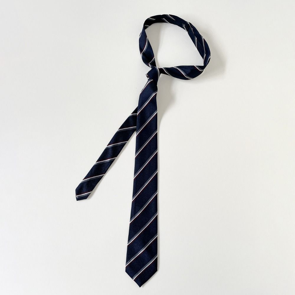 Korean Striped Tie Printed Shirt Tie Decoration Clothing Decoration JK Uniform Necktie  Students