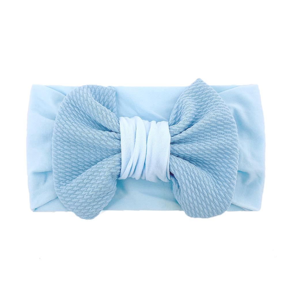 Spring 2022 Nylon Bow Hairband for Infants & Toddlers - Skin-Friendly & Breathable