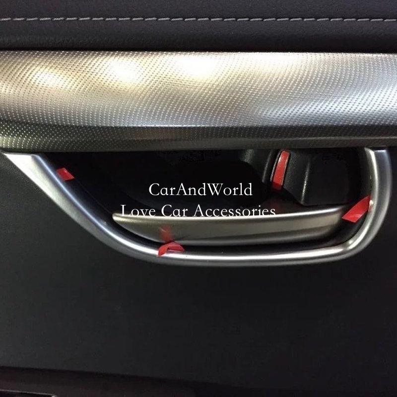 ABS Cromato Maniglia Interna Porta Ciotola Cornice Copertura Modanature Accessori Garnish Auto Per Lexus NX 200 200t 300 H