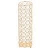 16 PCS Crystal Wedding Flower Vase, 26 cm Tall Flower Table Centerpieces, Crystal Cylinder Banquet Vases Easy Installation, Versatile Arrangement