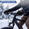 Motoforti Long Finger Gloves Motorcycle Gloves Cycling Gloves for Climbing Motorcycling Hiking Cycling Rubber/Plastic 19.5x11cm