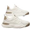 Frühlings Herrenschuhe Neue Atmungsaktive Mesh-Schuhe Herren Trendige Vielseitige Weiße Schuhe Dicksohlige Sportschuhe Lässige Dad-Schuhe