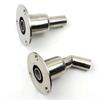 Thru Hull Exhaust Skin Stainless Steel Marine Exhaust Port Fittings for RV Boat Diesel Parking