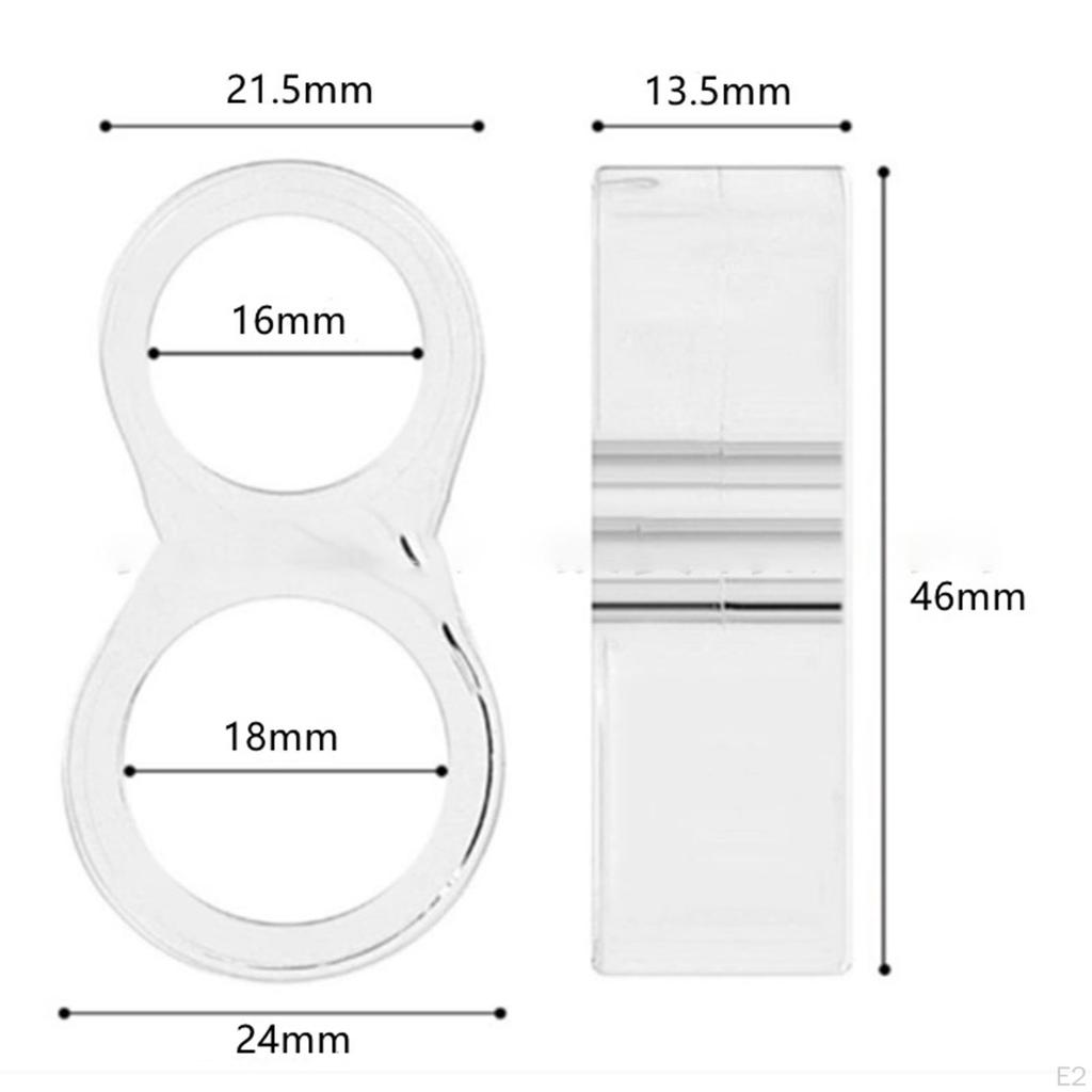 10 Pcs Door Stops Wall Protector Durable Easy to Install Compact Noise Canceling Knob Sign