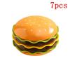 Niedliche Snack-Hamburger-Schalen Keramik Mini-Dippschale Obstsalatschale Back-Dim-Sum-Platte Küchen Dekoration Heim Zubehör