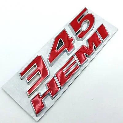 Metal 3D Letter Car Rear Trunk Badge Emblem Sticker 345 392 HEMI