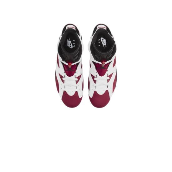 Nike Air 6 Retro Carmine Red White Black Bordeaux Men's CT8529-106