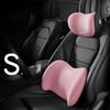 Auto Komfort Lordosenstützen für Sitze Auto Nackenkissen Kissen Memory-Schaum Auto Lordosenstütze Zubehör Universelles Taillenkissen