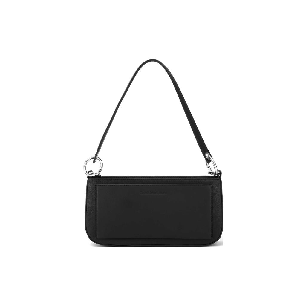 CALVIN KLEIN Blended Material Shoulder Bag Women's Black DH3237001