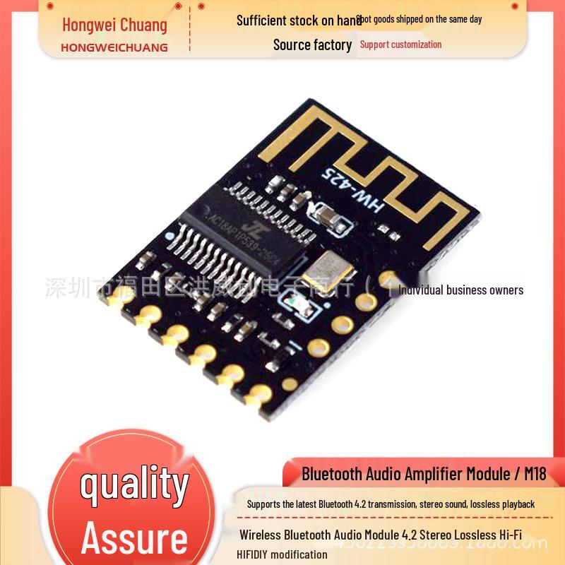 4.2 Bluetooth Stereo Hi-Fi Audio Module for DIY Enhancement