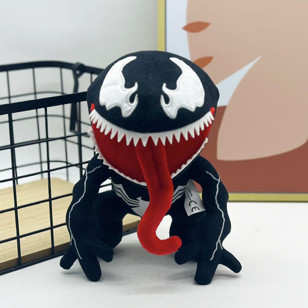 Figure Venom Plush Toy With Compact Design Room Decor For Fans And Collectors