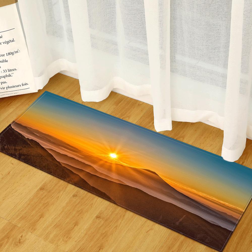 Scenic Sand Wardrobe Shoe Cabinet Long Floor Mat
