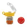 Industrial Emergency Stop Button Lockout Box with Transparent Cover