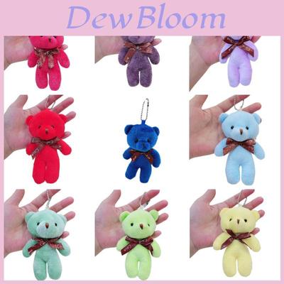 Cute Teddy Bear Plush Keychain Pendant Wholesale Gift