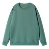 Women's Loose Comfortable Casual And Fashionable Round Neck Threaded Sleeves Solid Color Long Sleeved Sweatshirt