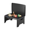Car Foldable Lap Desk Portable Office Laptop Desk Space-Saving Snack Drink Storage Tray Table Kids Reading Desk Car Accessories
