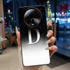 Black Case For BLU Bold K50 Soft Silicone Anti-scratch Casing For BLU Bold K50 Lucky A-Z Letter Pink Shiny Starry Sky Back Cover