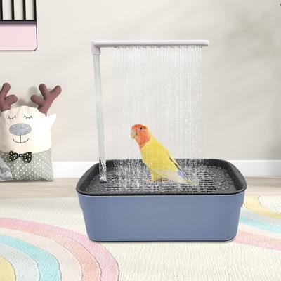 Nová ptačí koupelna pro papoušky, automatická cirkulační vana pro domácí mazlíčky, USB elektrická velká ptačí vana, sprchová fontána, potřeby pro domácí mazlíčky
