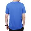 Adidas T Shirts Men's Collegiate Blue Crew Neck Moderate Straight Fit DM2812