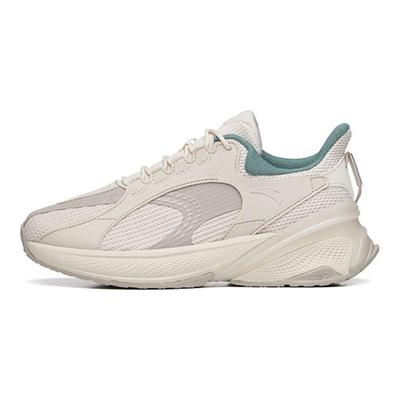 C37 Serie Lingjue Bequem Weiche Sohle Atmungsaktiv Niedriger Schaft Laufschuhe Damen Sneaker Grau Grün 922245538-6