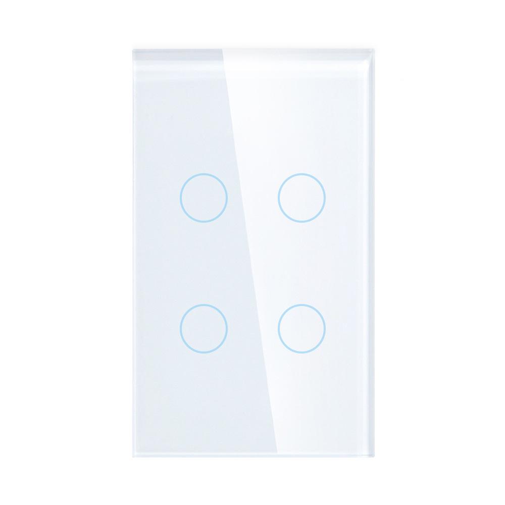 Smart Touch Switch with Alexa, HomeKit & Google Support - US Standard, Multi-Platform Voice Control