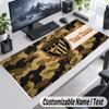 Custom Name Text Mouse Pad Athletic Bilbao FC Personalized Desk Pad For Work And Gaming