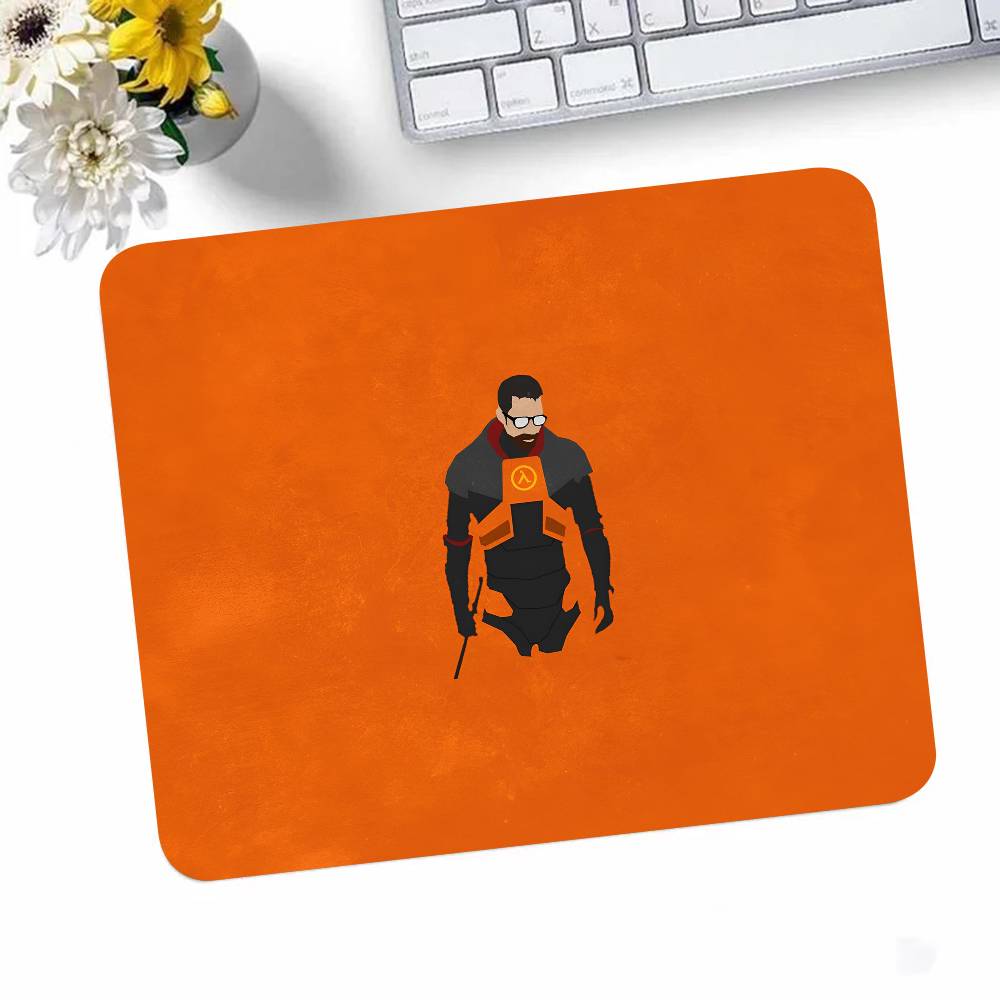 Game Half-Life Mousepad Small LockEdge Mouse Pad For Gamers Computer Desk Pad Rectangular Anti-slip Rubber