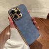 Applicable to Apple 14promax mobile phone case flip fur pattern iphone13 business male 12 anti-drop plus protective case