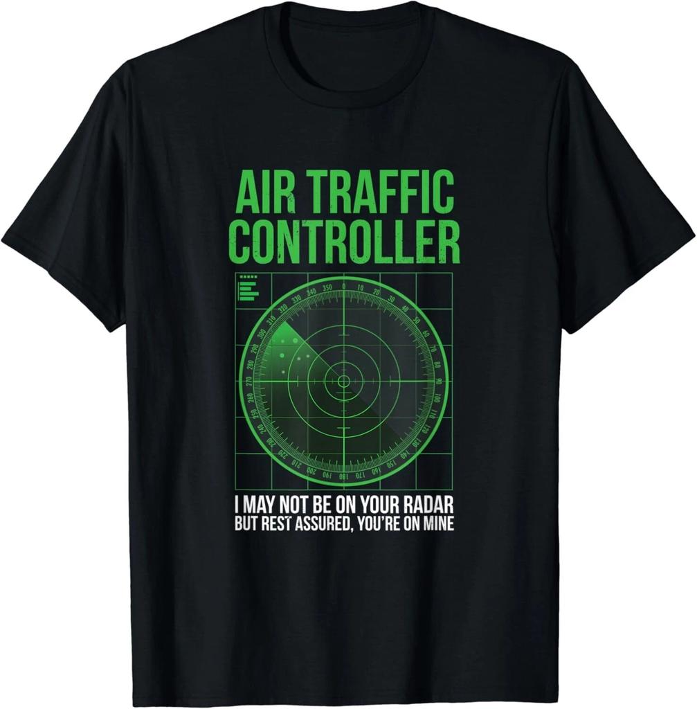 Magliette Divertenti da Controllore del Traffico Aereo Regalo Maglietta Unisex
