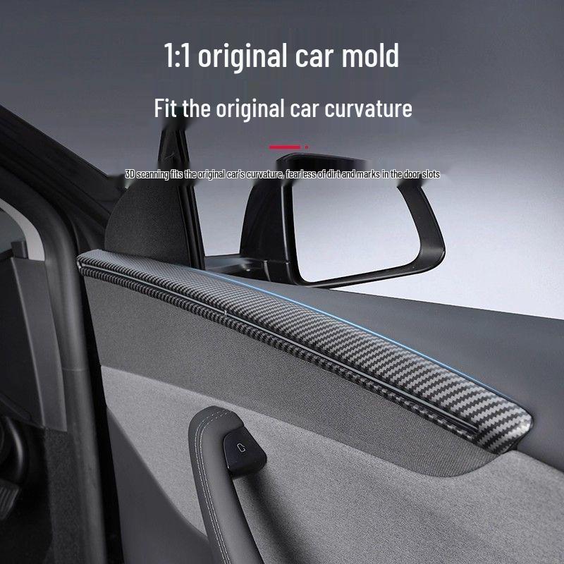 Tesla Model Y Türverkleidung Dekorative und Schützende Aufkleber