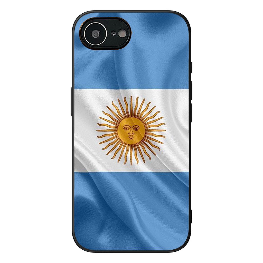 Argentina Flag Football Number 10 Champion for Samsung Galaxy A36 A17 A26 A07 A35 A54 A53 A13 A33 A34 S20 S21 FE S10 Plus Case