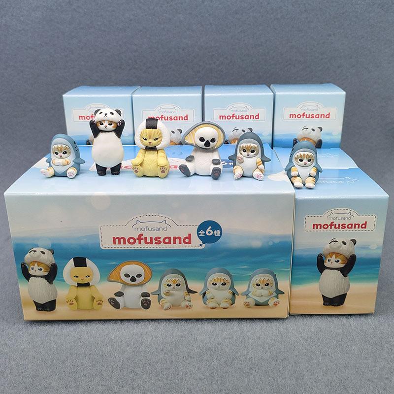 El completamente nuevo MofusandKITAN Gato Camarón 3ª Generación - Queriendo Ser un Animal Serie - Caja Sorpresa Regalo Sorpresa Gato Fresa