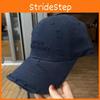Distressed Hat Womens Washed Cotton Embroidered Letters Visor Protection Sun