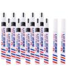 1/8/12Pcs Colored Permanent Paint Pen Colorful Tire White Markers Rubber Car Tyre Tread Markers Pens Waterproof for Metal Rocks
