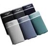 Antibacterial Men's Underwear Solid Color Cotton Soft Breathable Loose Boxer Shorts XL