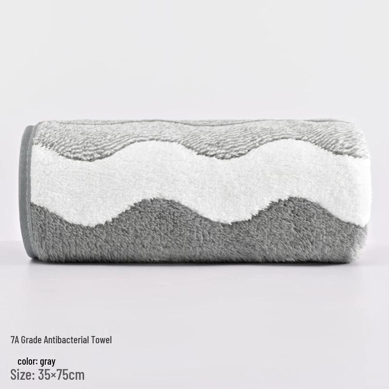 Thick Coral Fleece Face Towel - Soft, Absorbent & Quick-Drying for Couples