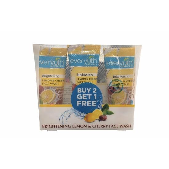 

Everyuth Naturals Осветляющий гель для умывания с лимоном и вишней 50 г