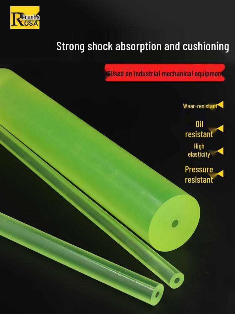 Polyurethane Vibration-Damping Elastic Rubber Rod - Cuttable Urethane Gasket Rod