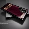 Red and gold pattern Exquisite PhoneCase for Samsung Galaxy S26 S25 S24 S23 S22 S21 FE Ultra Plus  Men women Built-in glass